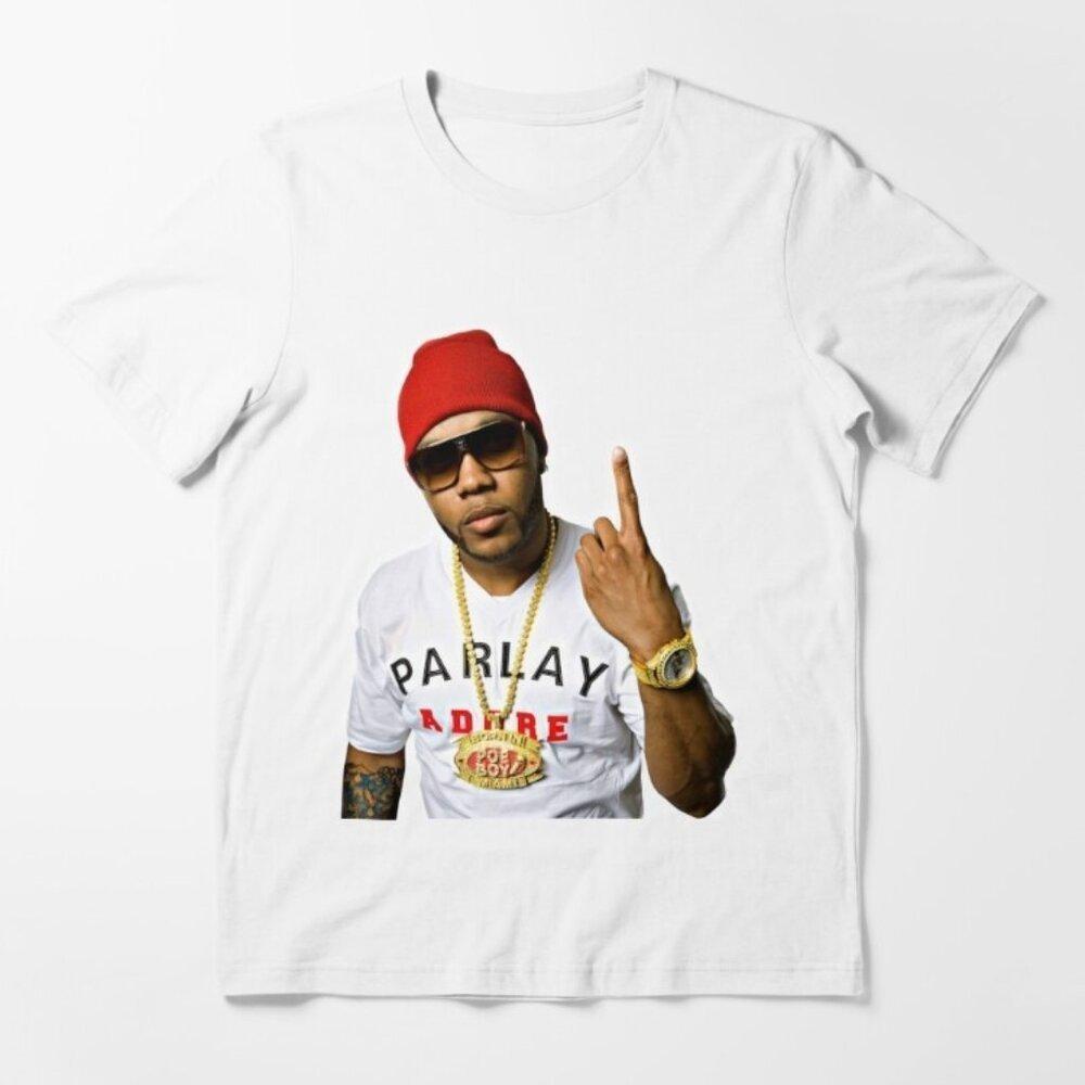 Flo Rida Music Artist White Concert Fan Streetwear Graphic T Shirt